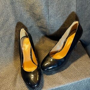 Clark’s patent heels